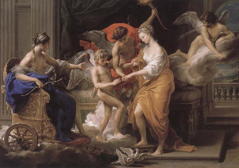 Pompeo Batoni Cupid P and thread off the wedding oil painting image